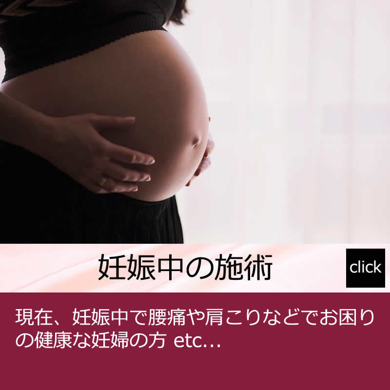 世田谷区 用賀 妊娠中の調整